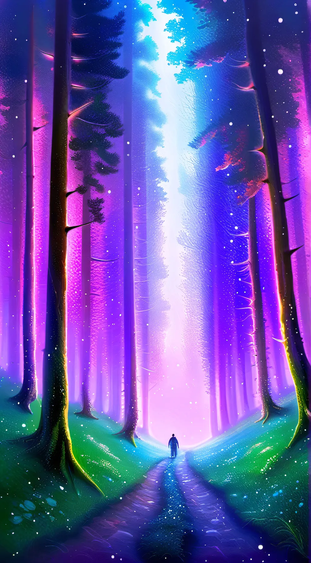 ai character: ★ MONSTER FALLS † background