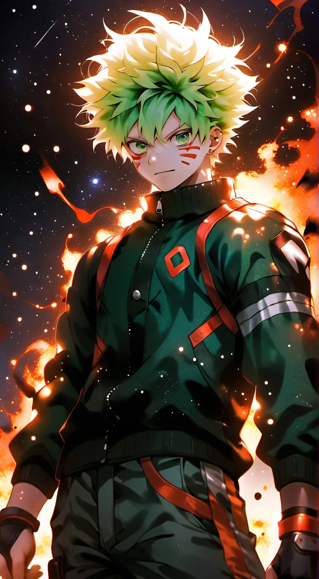 ai character: Bakugo background
