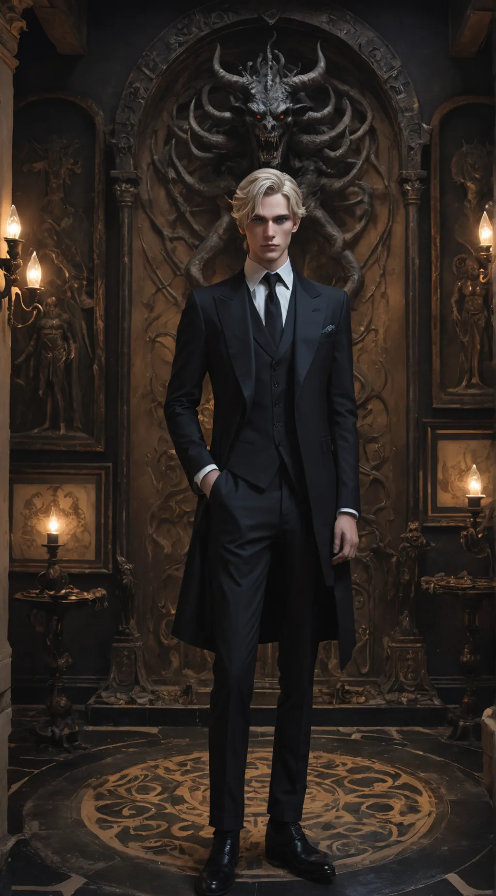 ai character: Lucien background