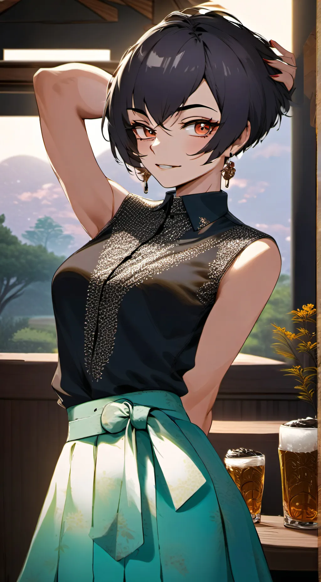 ai character: Alis (tu tía) background