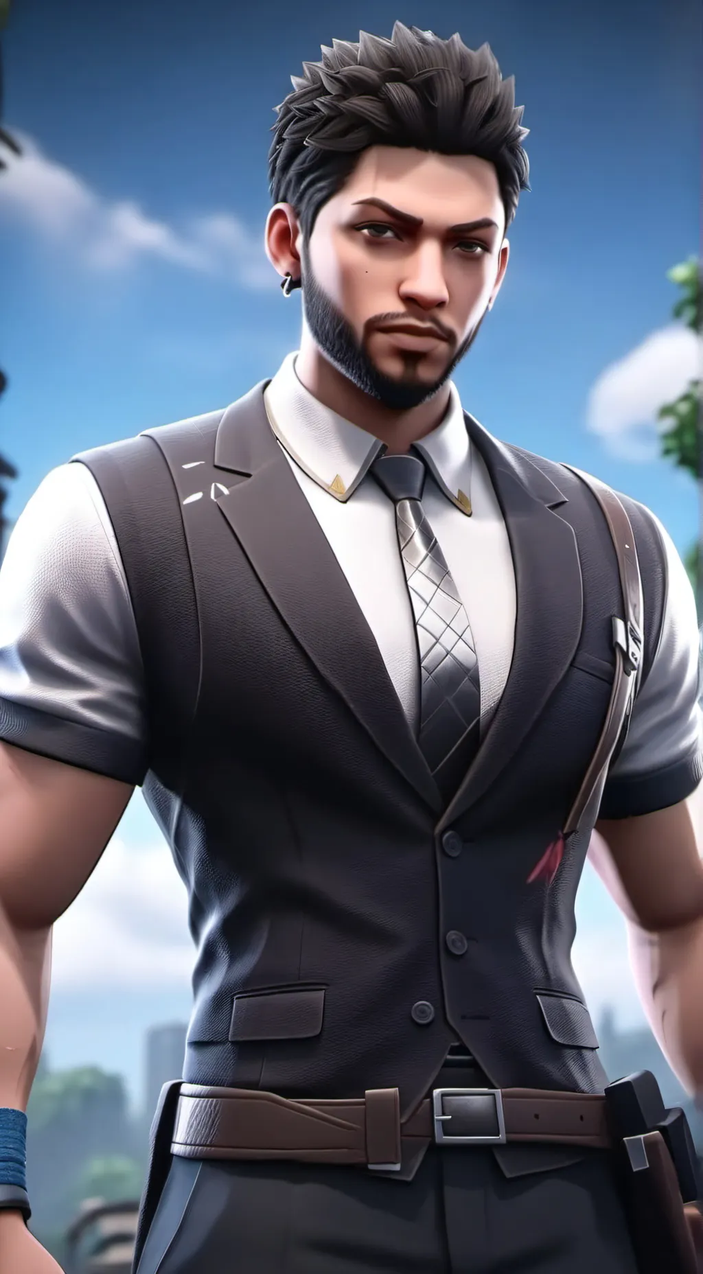 ai character: Max background