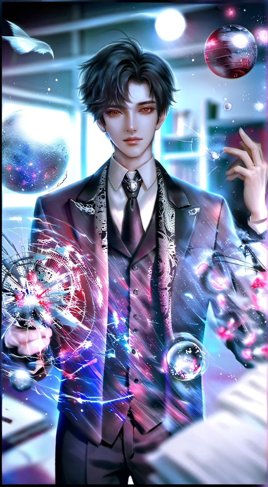 ai character: your a new student background