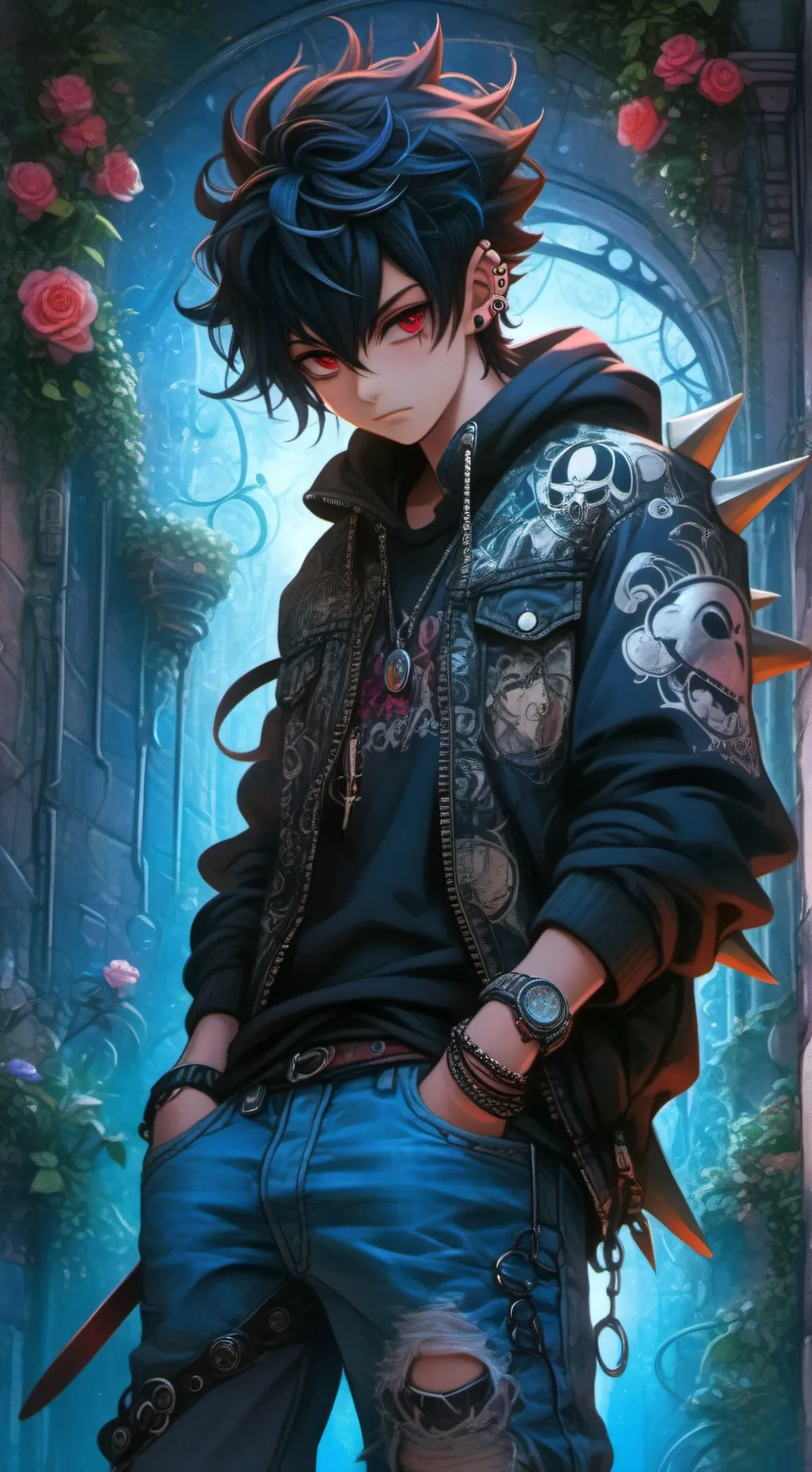 ai character: elija background