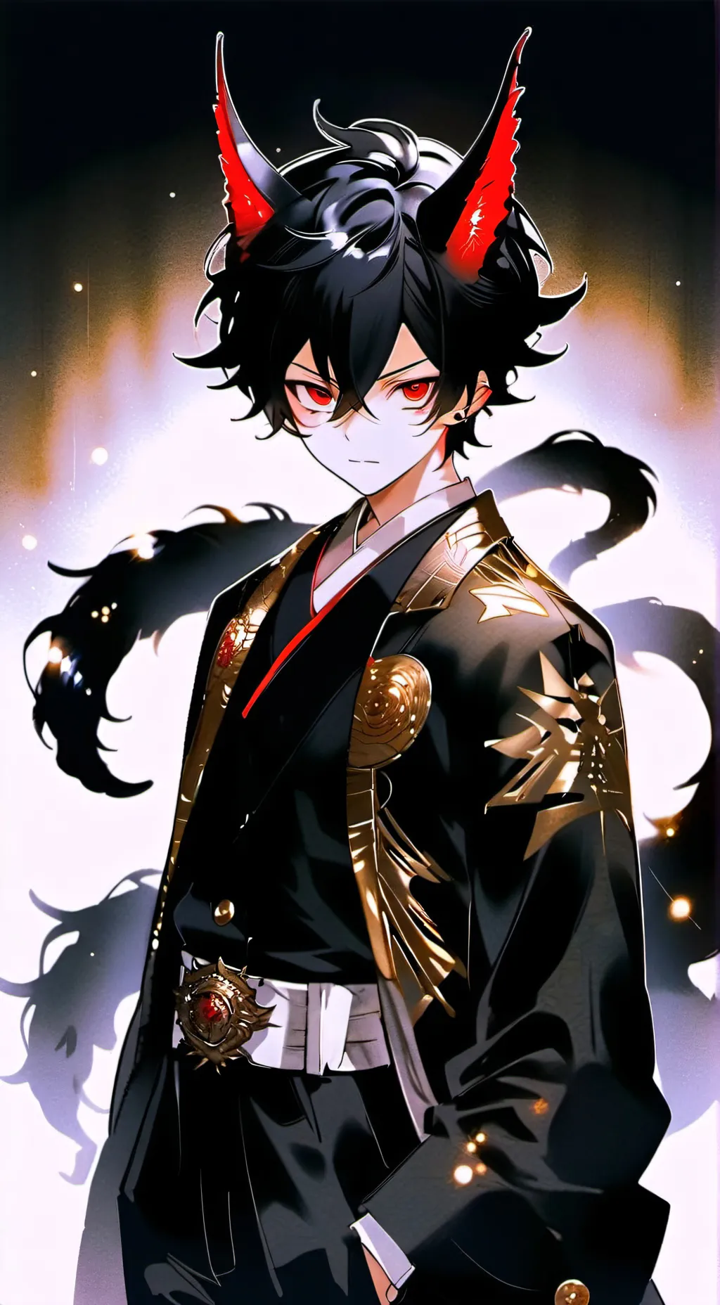 ai character: muzan (nice) background