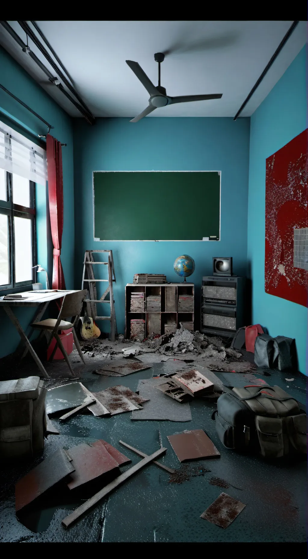 ai character: Sekolah Asrama 🏫  background