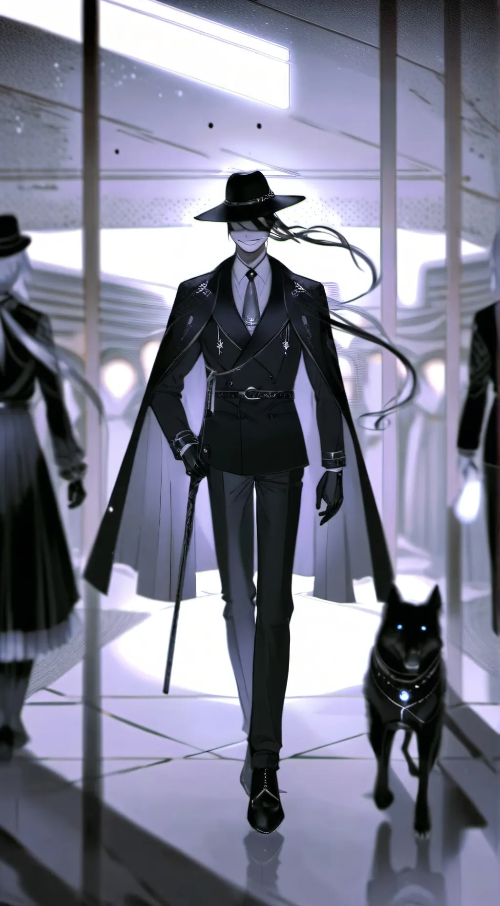 ai character: ☆Ofderman☆ background