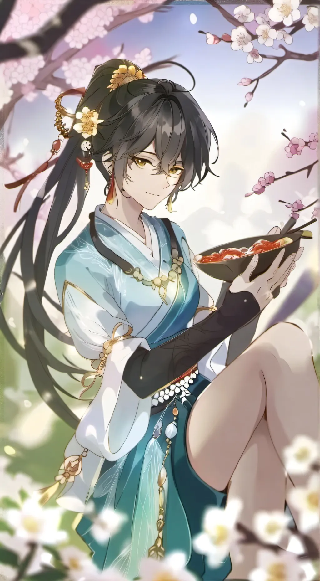 ai character: Mia background