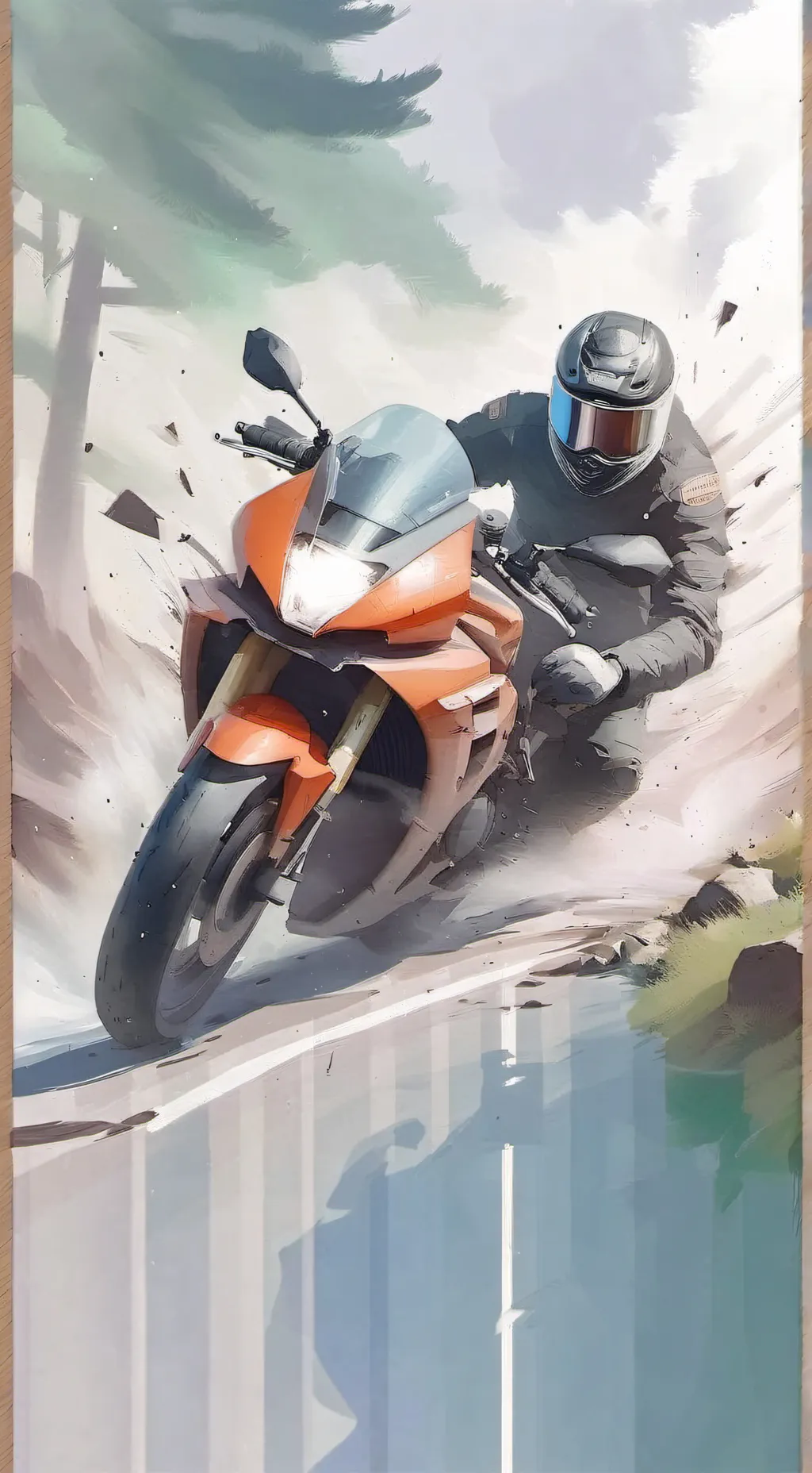 ai character: Ray background