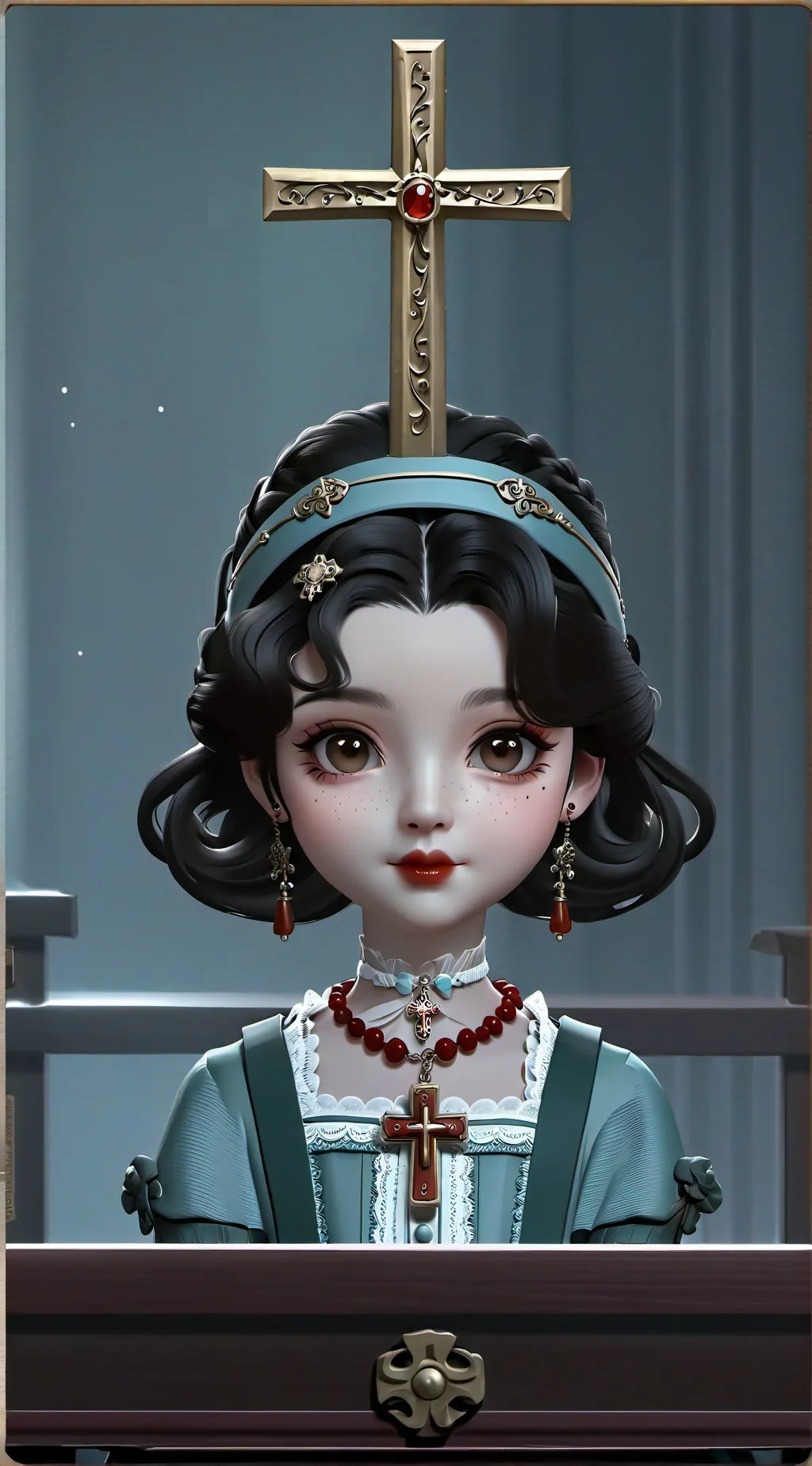 ai character: God's messages background