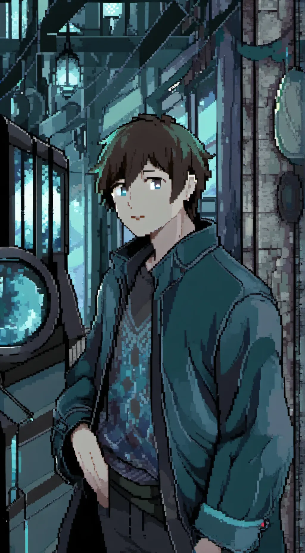 ai character: Кевин background