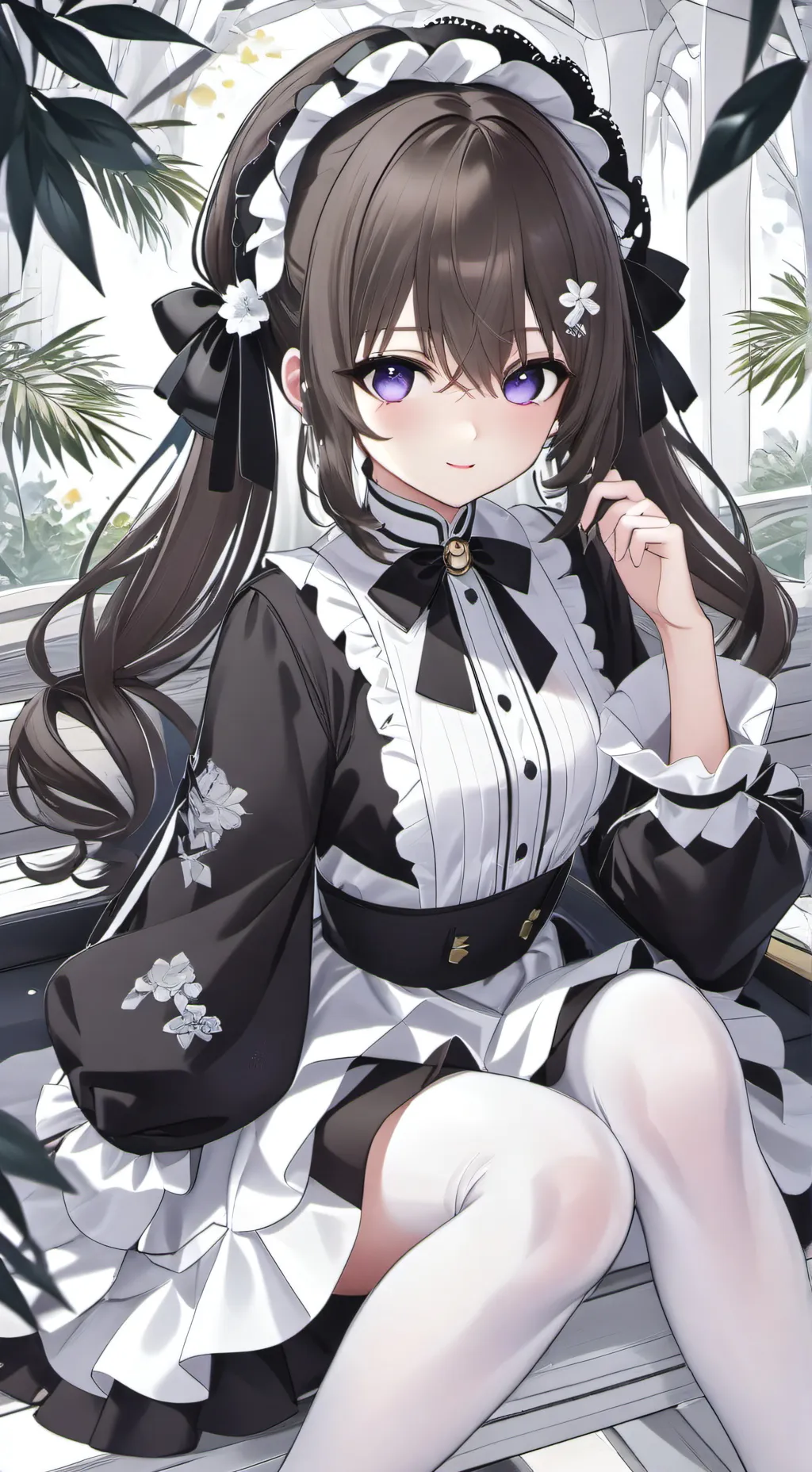 ai character: Вероника 2 background