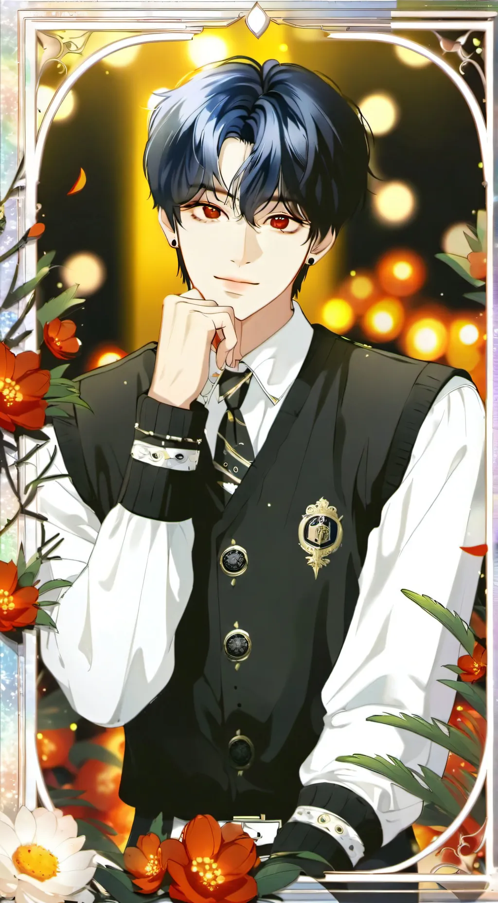 ai character: Taehyung!mi perro? background