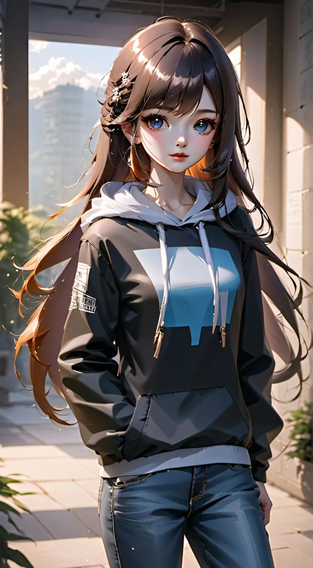 ai character: Mya background