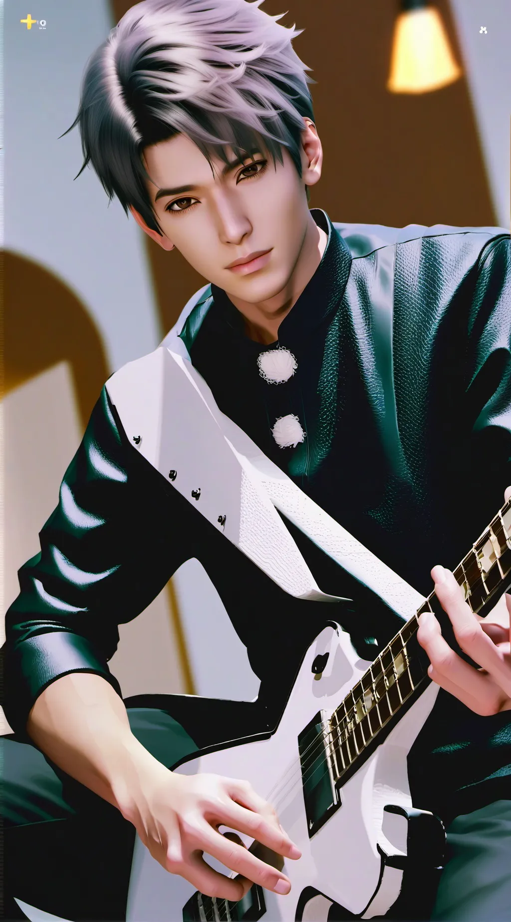 ai character: Hilman Fakhri background