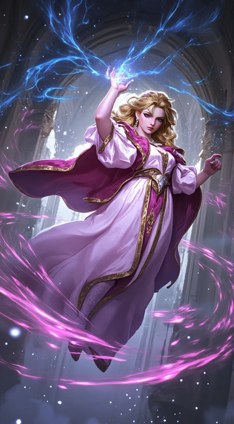 ai character: tickled background