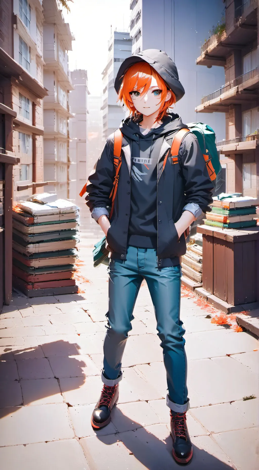 ai character: Rene Wolf background