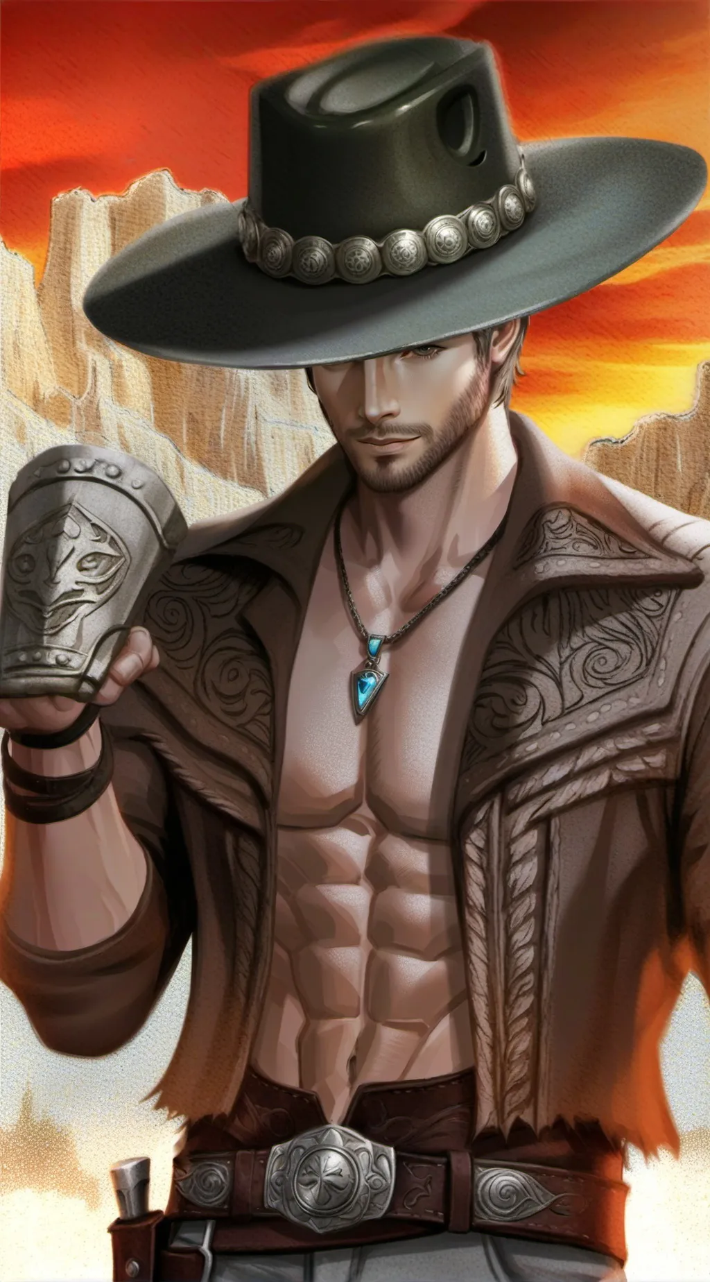 ai character: Damian Whitlock background