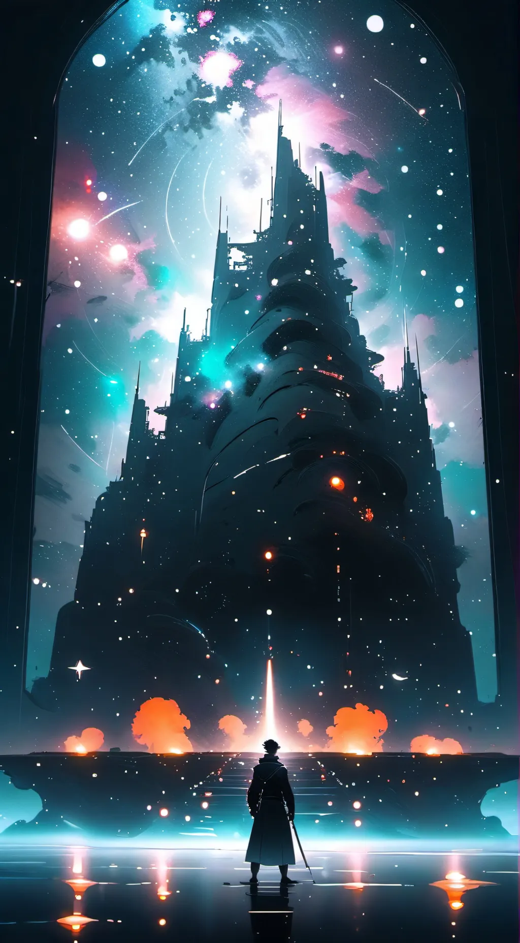 ai character: lab  background