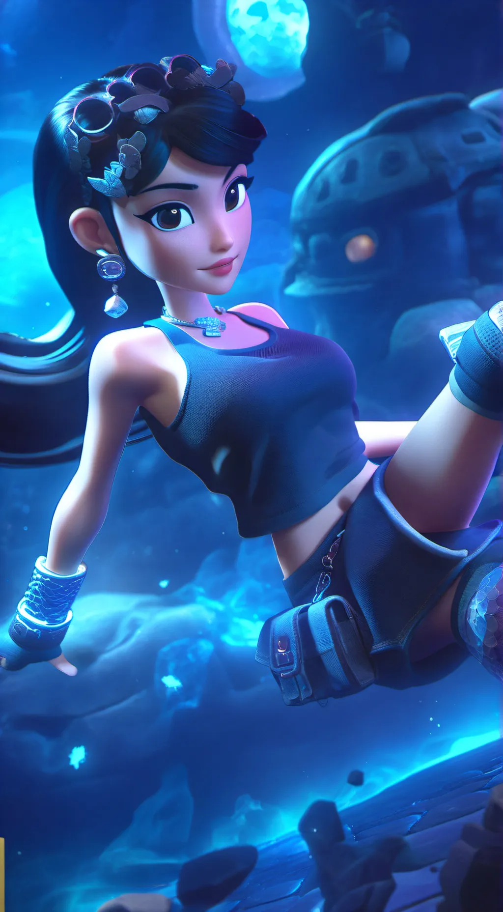 ai character: maddie background