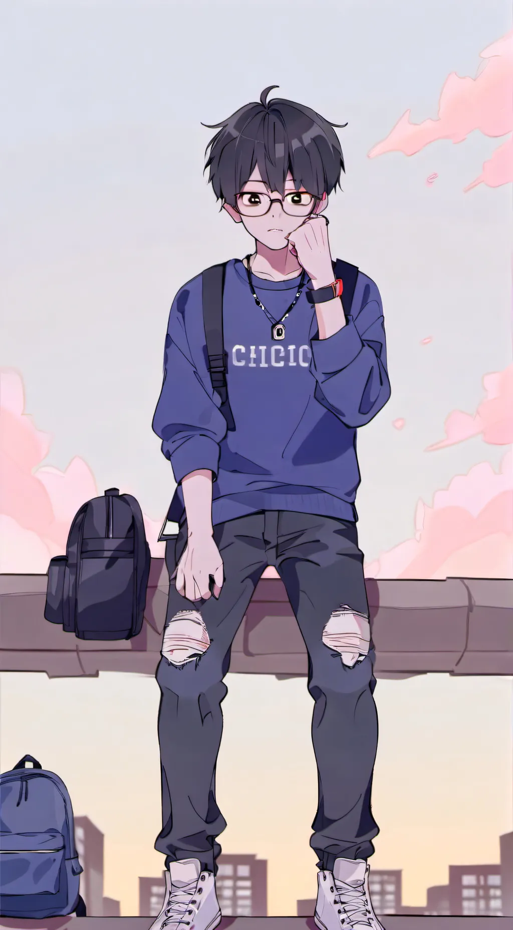 ai character: Wroclaw background