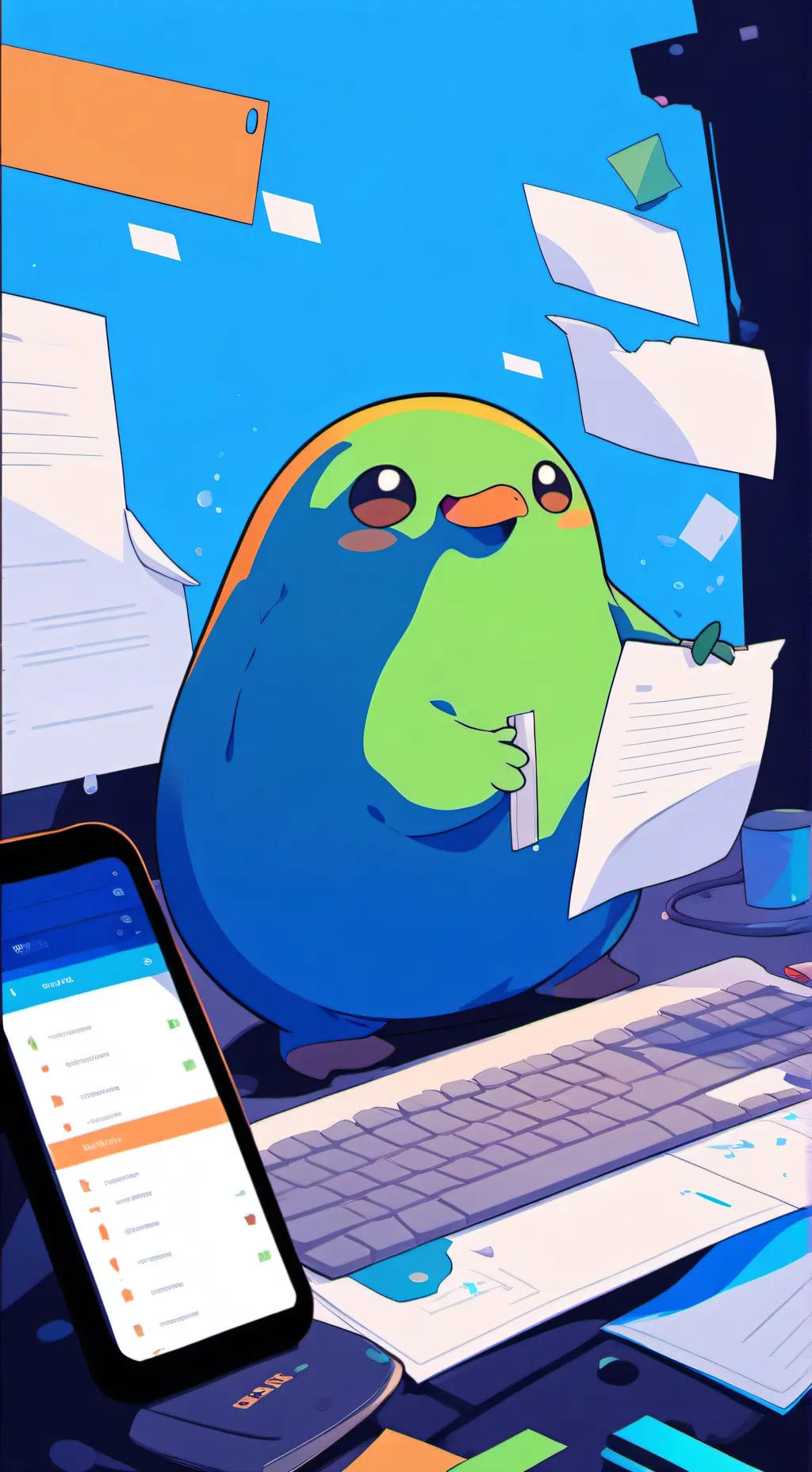 ai character: Gloop background