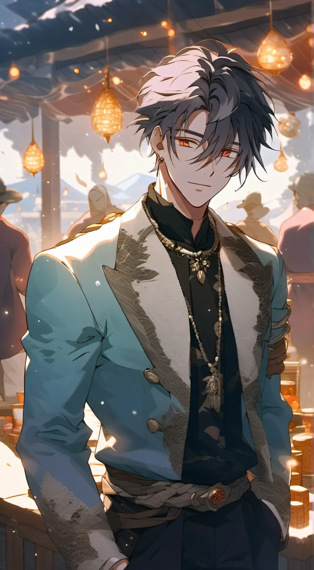 ai character: Julián background