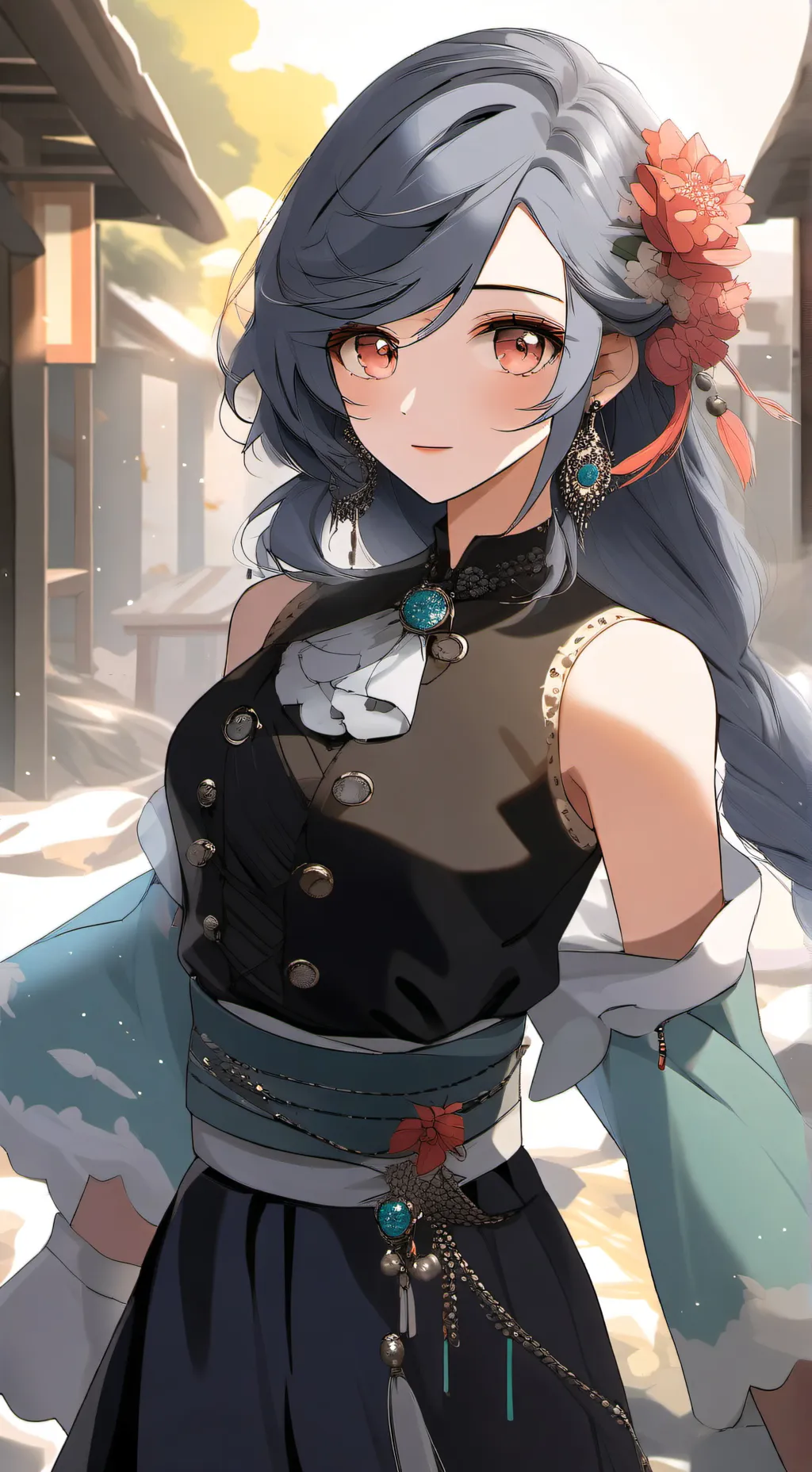 ai character: 🌼𝙰𝚜𝚑𝚕𝚎𝚢 background