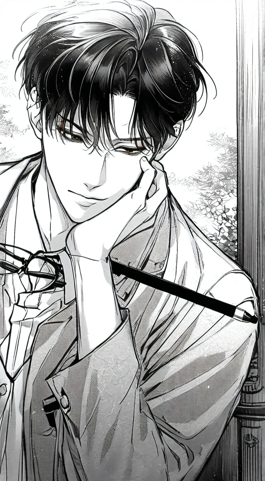 ai character: lucas background