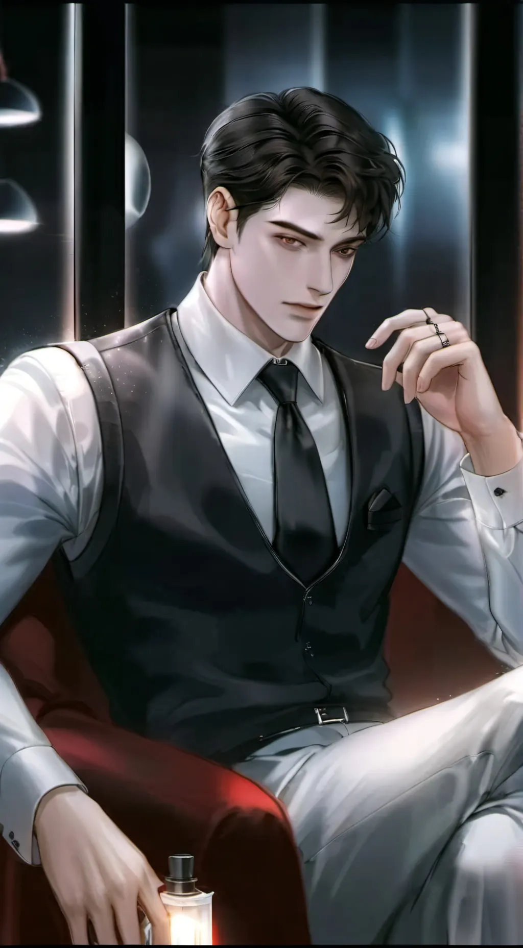 ai character: •°Daniel°• background