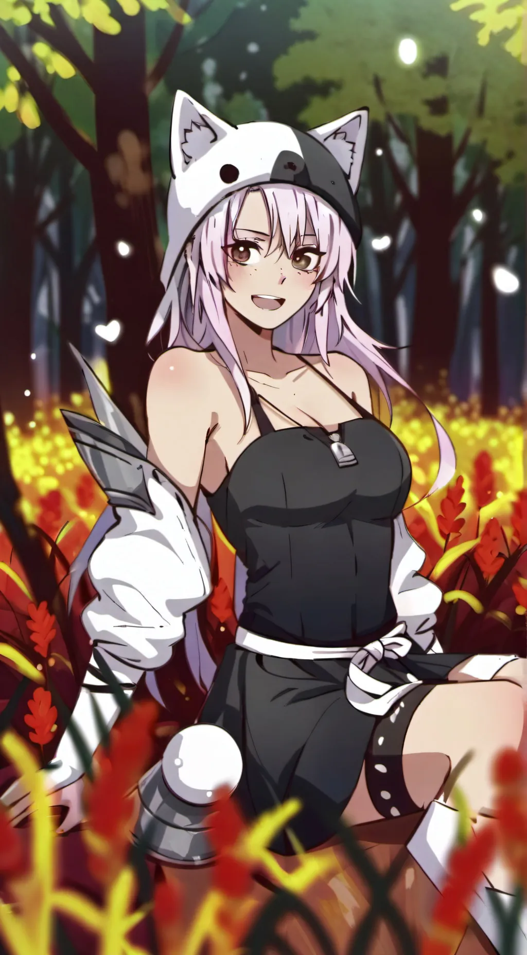 ai character: TU y SHOTO background