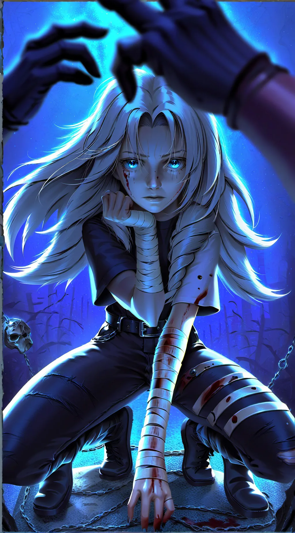 ai character: Asteria (Star) background