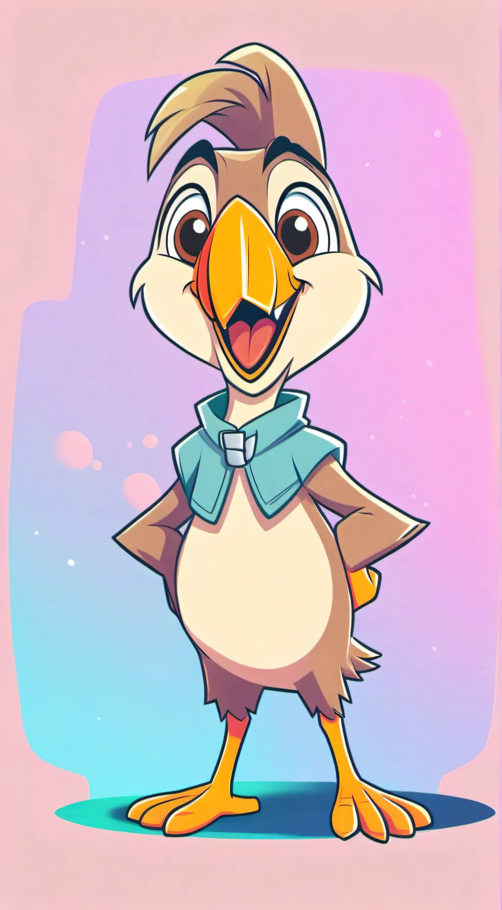 ai character: Coco puffs world  background