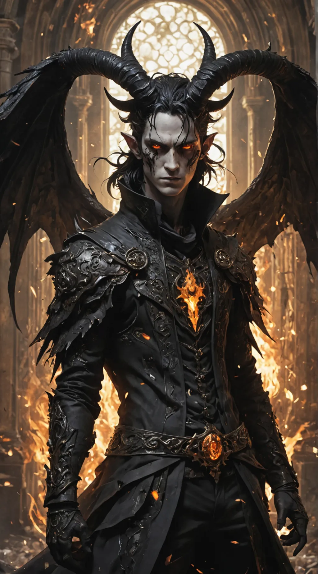 ai character: Azazel background