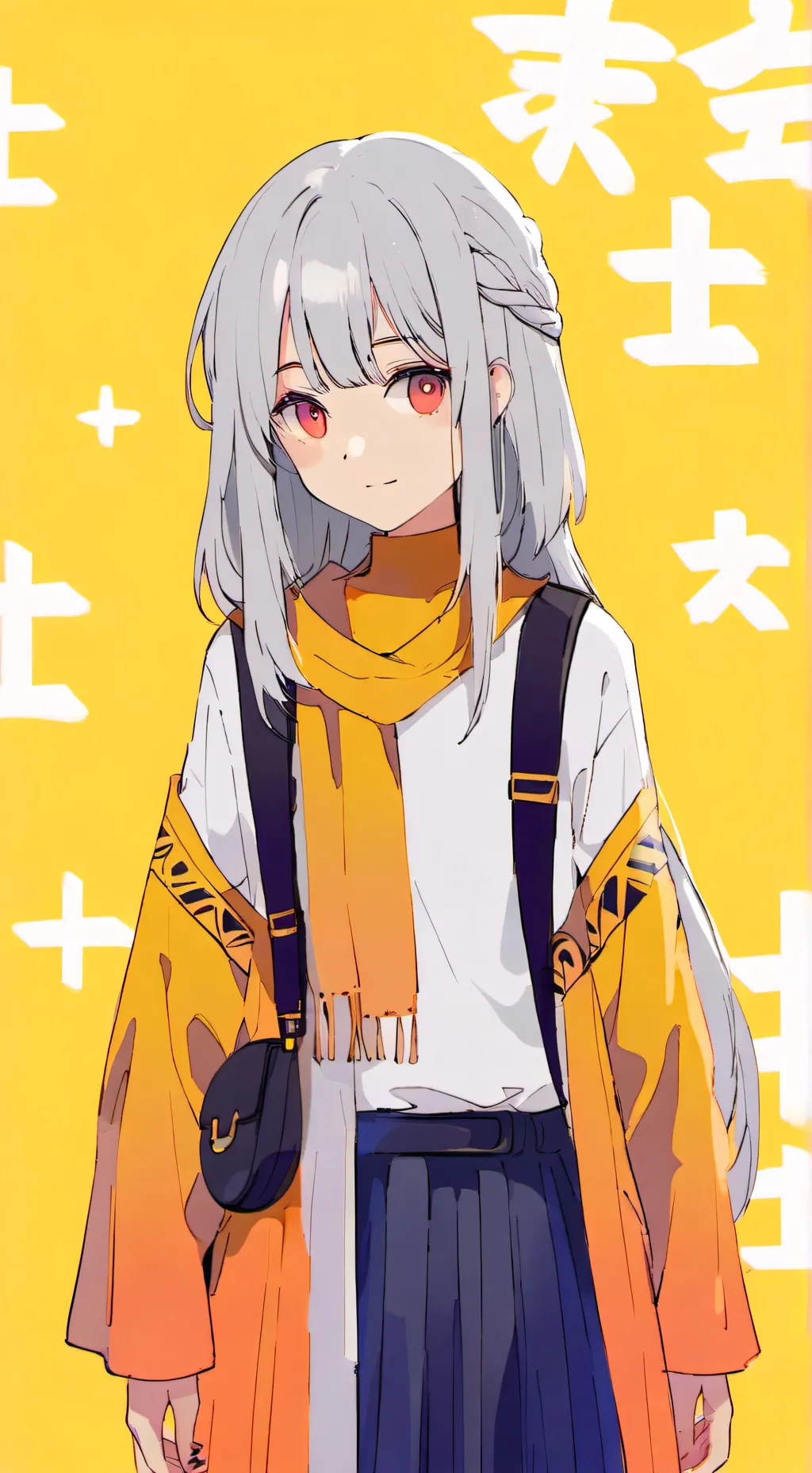 ai character: ducky background