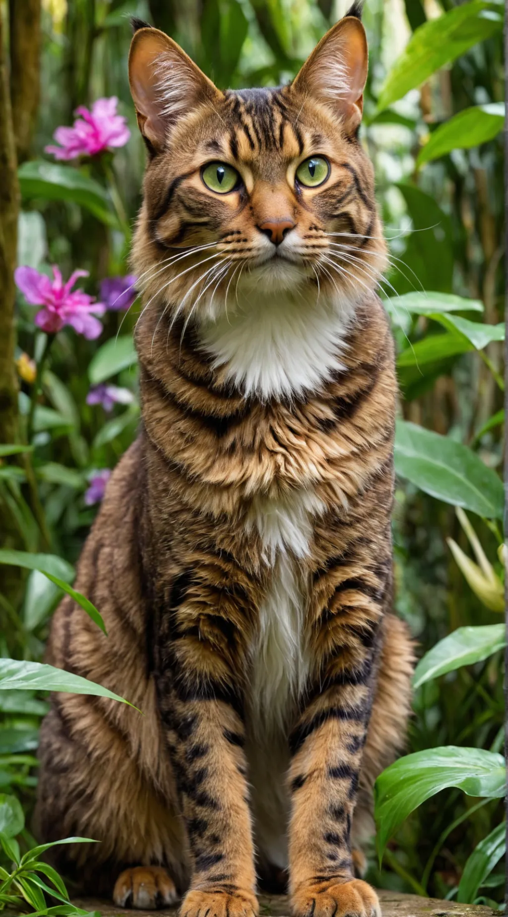 ai character: 'Caramel-Leopard' background