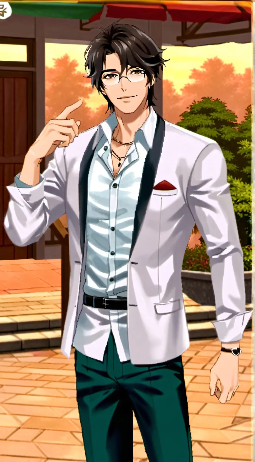 ai character: айзенчик❤️ background