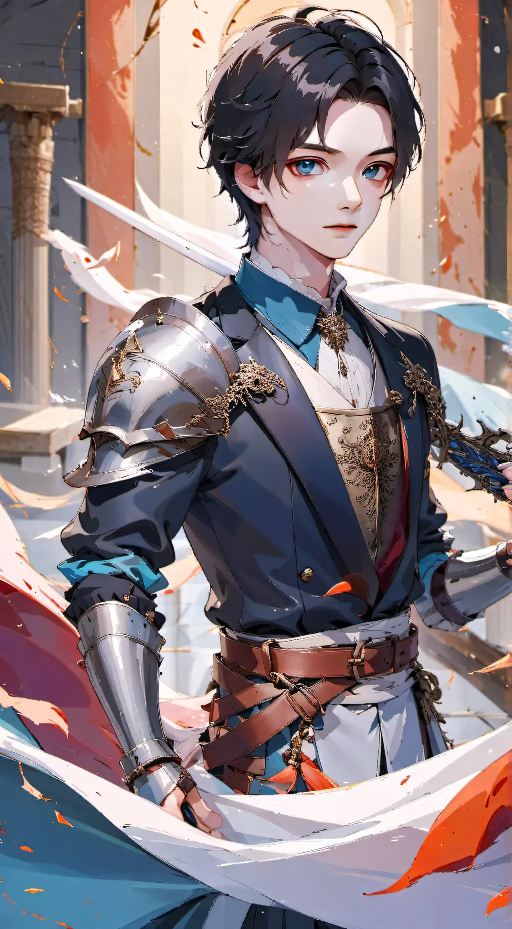 ai character: Martin Alexander  background