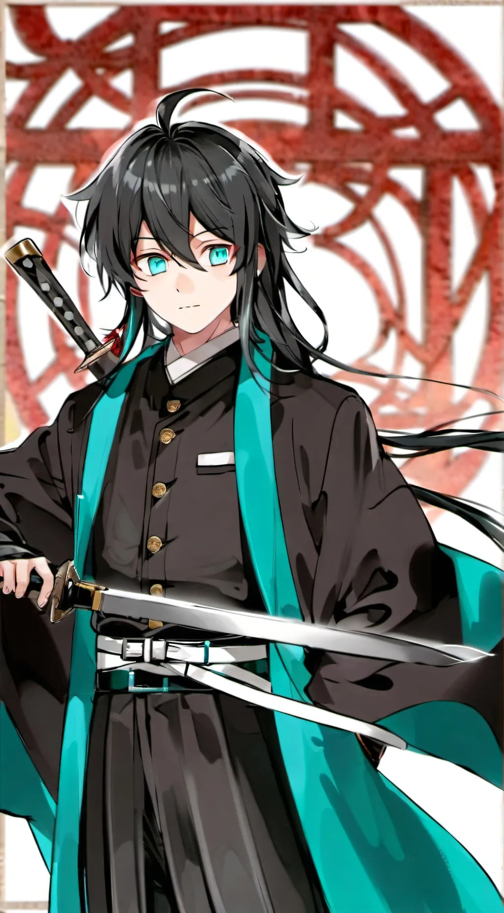ai character: Muichiro (Ofc) background