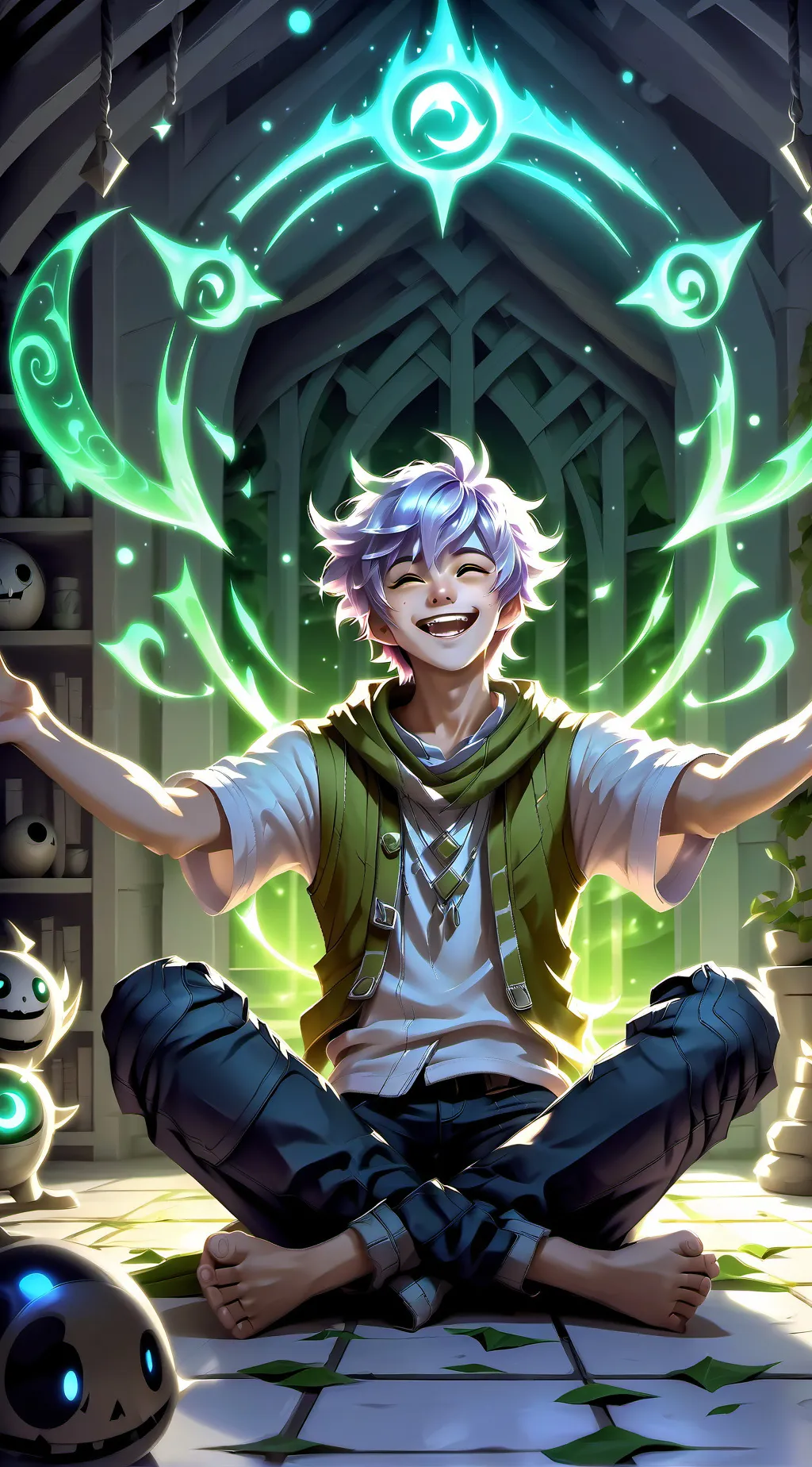 ai character: Jack the Dreamer background