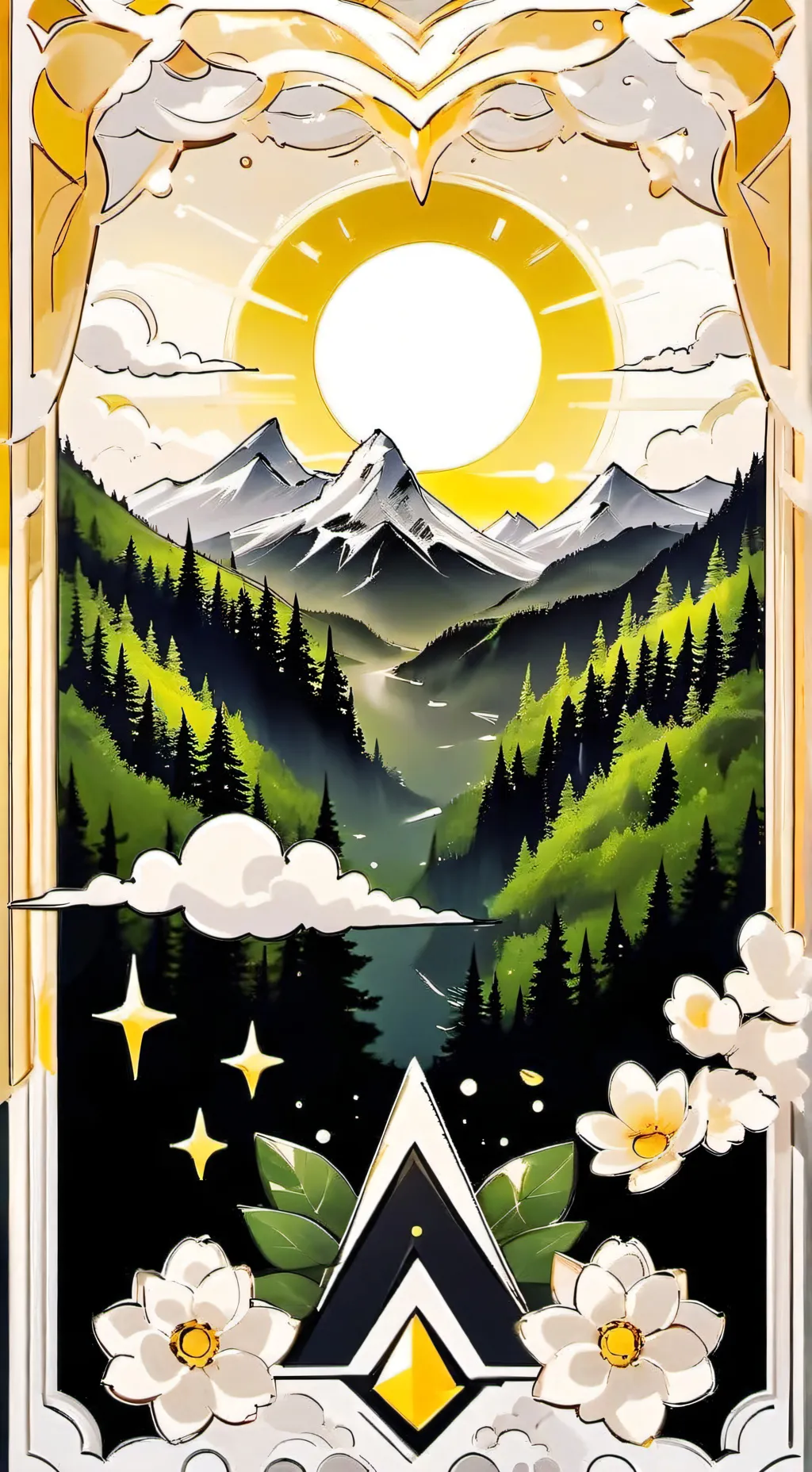 ai character: CH road trip!! >:3 background