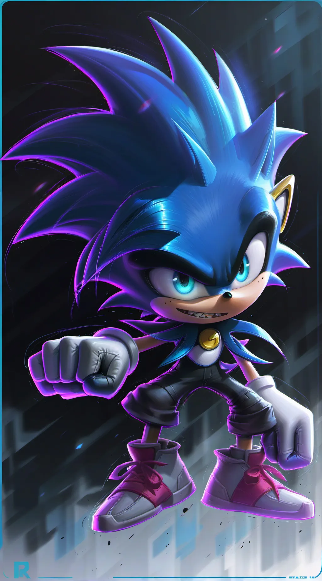 ai character: Experiment Au background