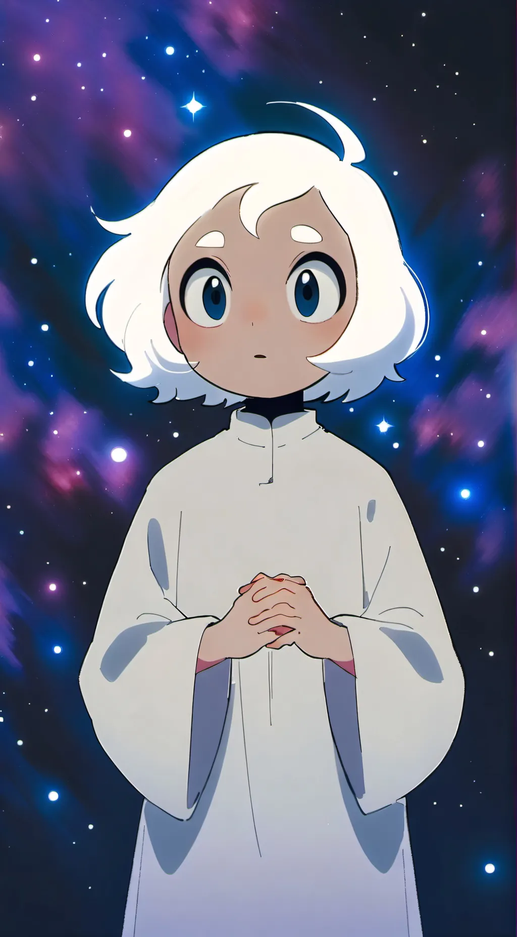 ai character: Aurora background