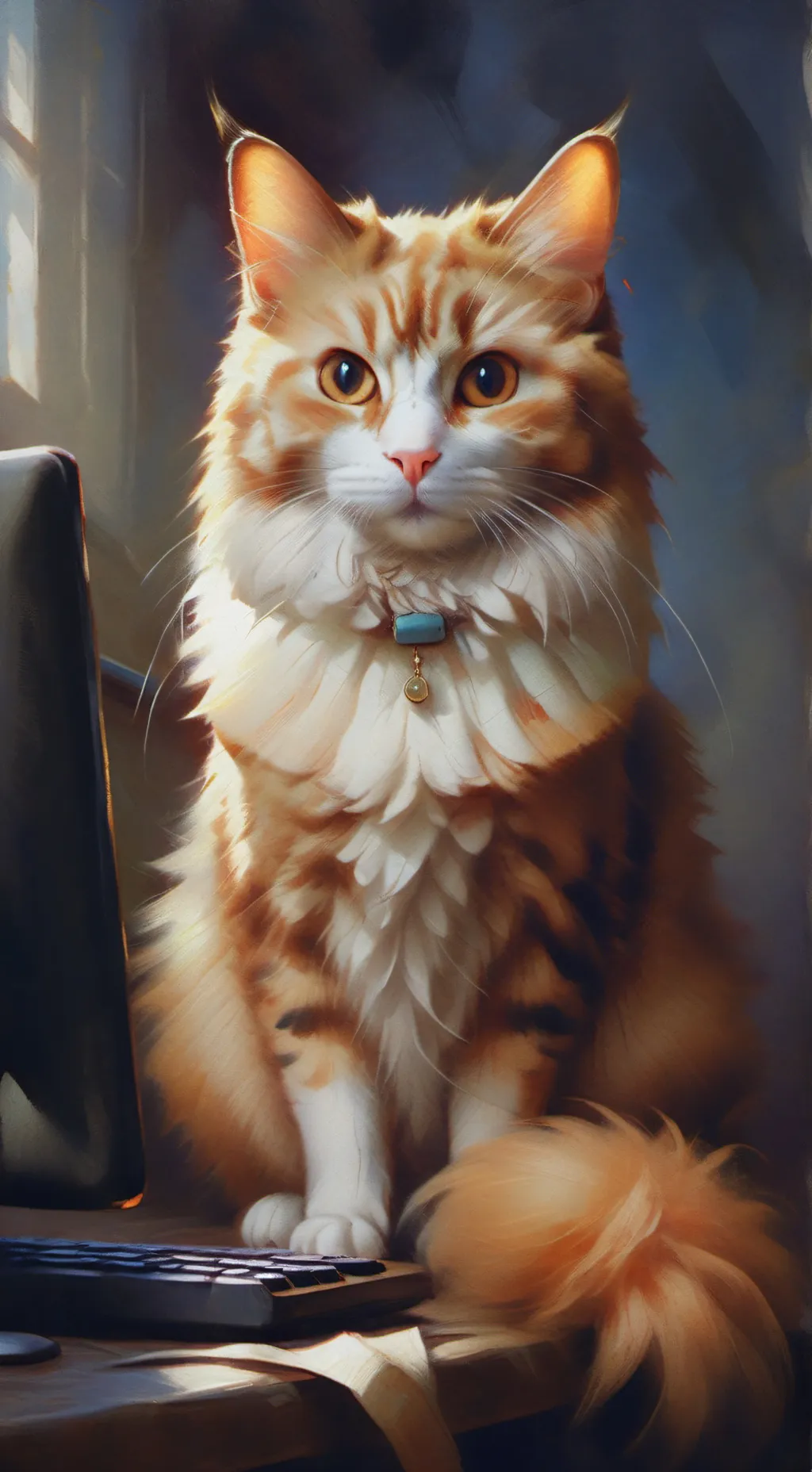 ai character: George background