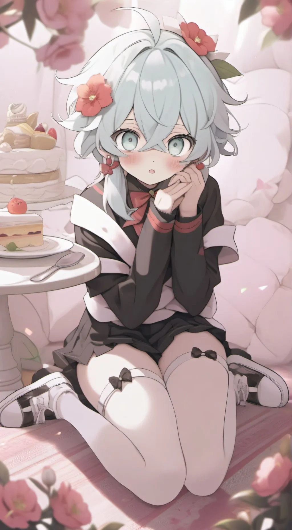 ai character: mha  background