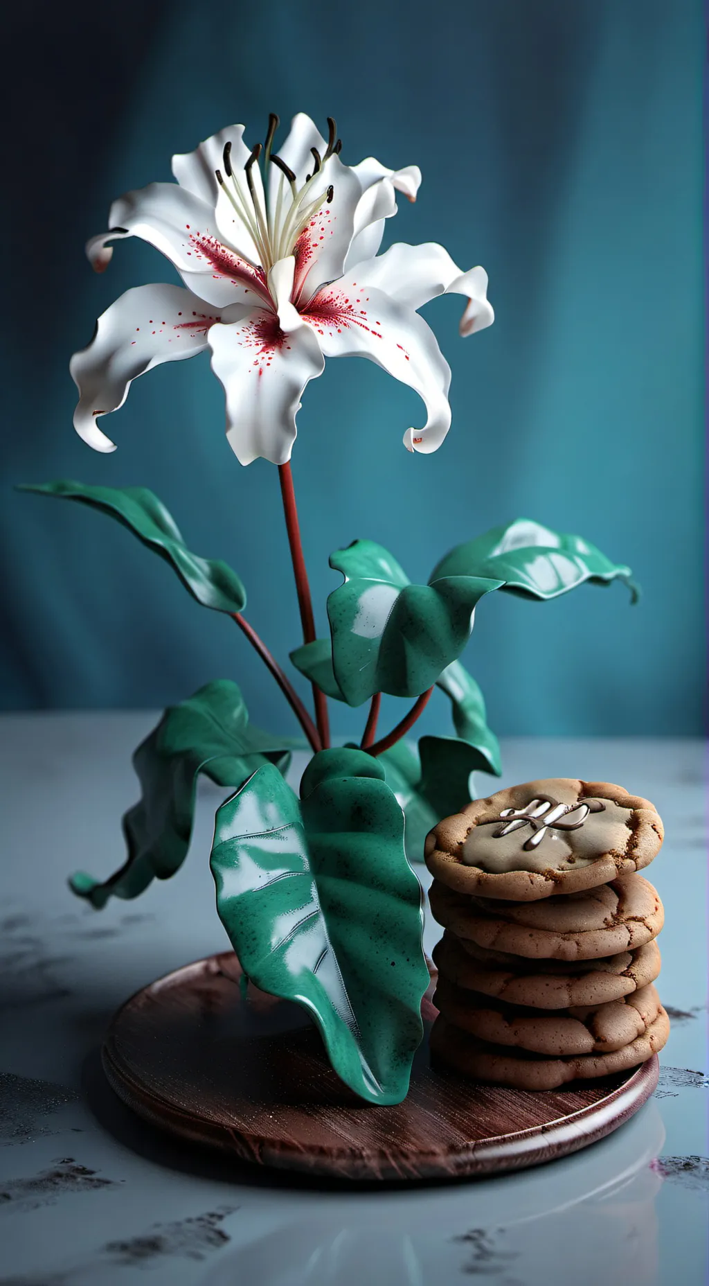 ai character: FREAKY PVC AND SMC background