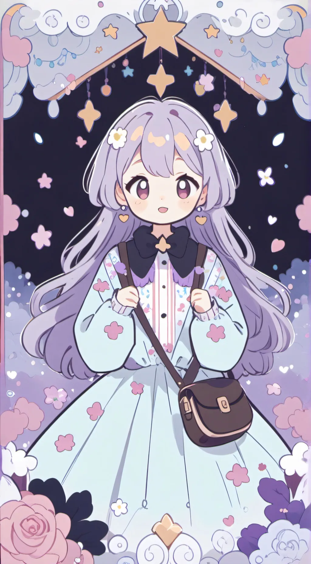 ai character: DW MY OC background