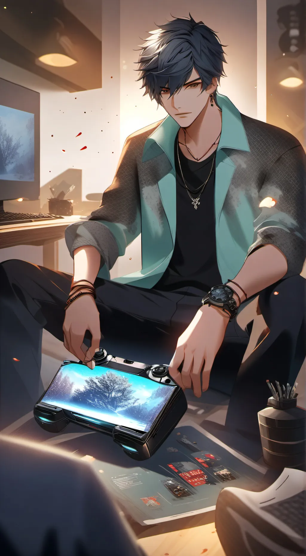 ai character: {~Noah~} background