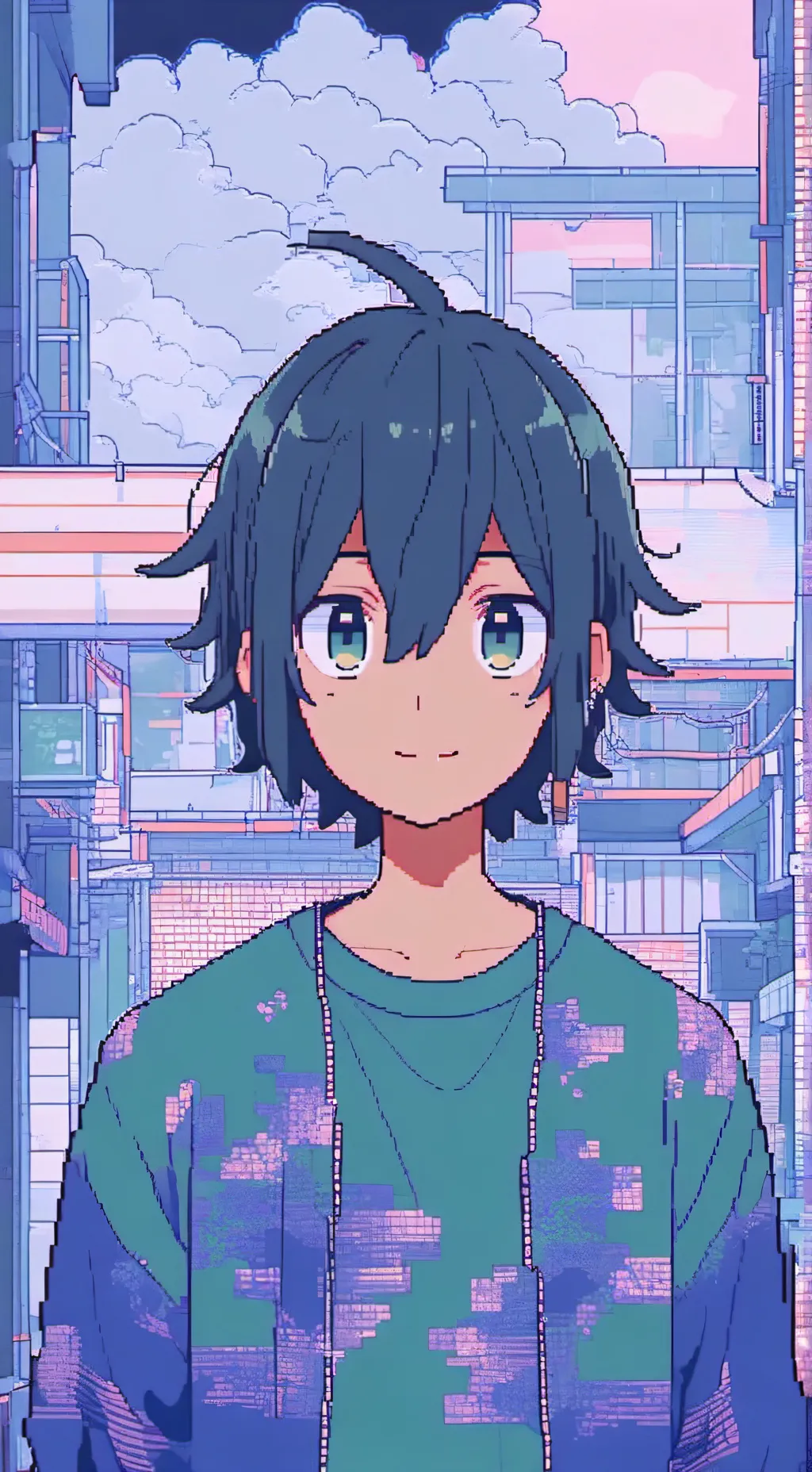 ai character: éclat background