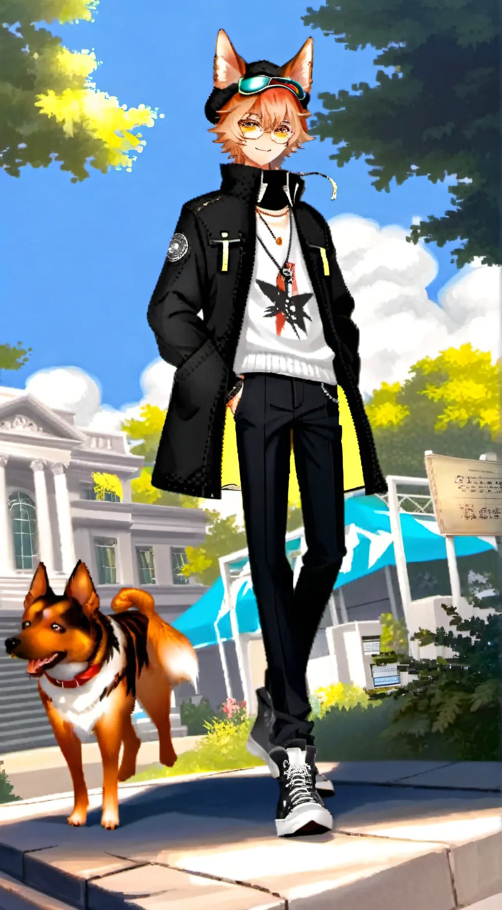 ai character: lio background