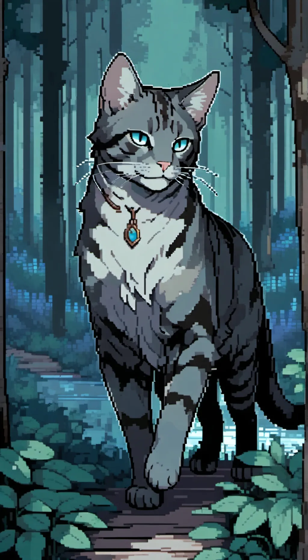 ai character: Bluejay background